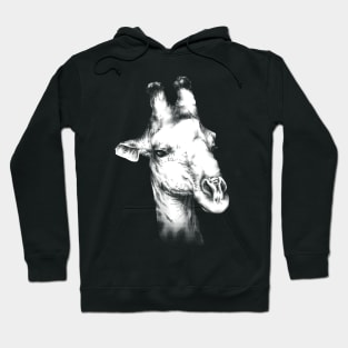 Giraffe Animal Portrait Hoodie